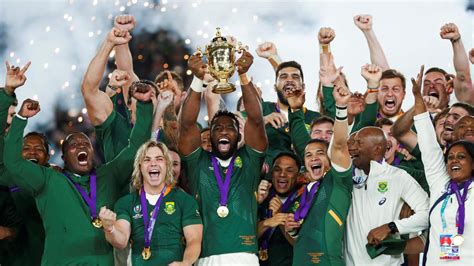  2019 Rugby World Cup Final Triumph: A Nation United Under Springbok Green